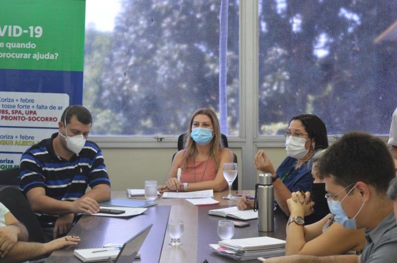 Reunião de gestão semanal da Susam discute reorganização da rede de assistência