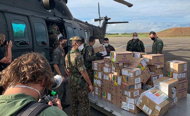 Aldeias Yanomami recebem reforço no combate à Covid-19