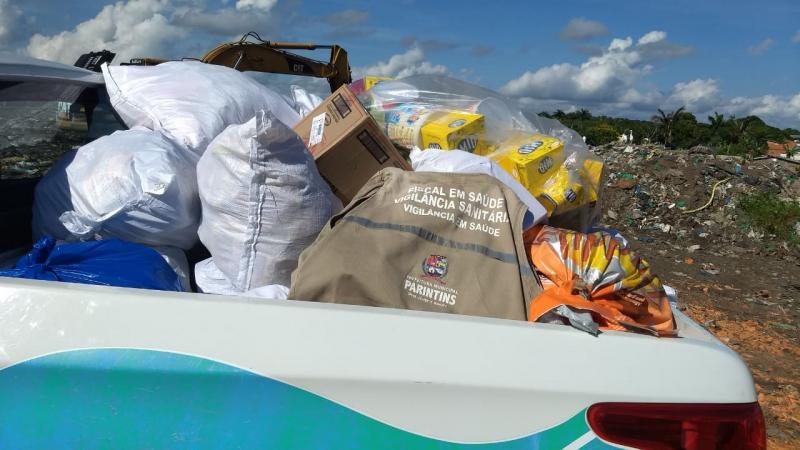 Em menos de uma semana, Vigilância Sanitária de Parintins já apreendeu 8 toneladas de alimentos