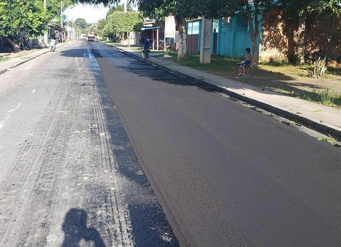 Governo do Estado entrega obras concluídas do sistema viário de Urucará