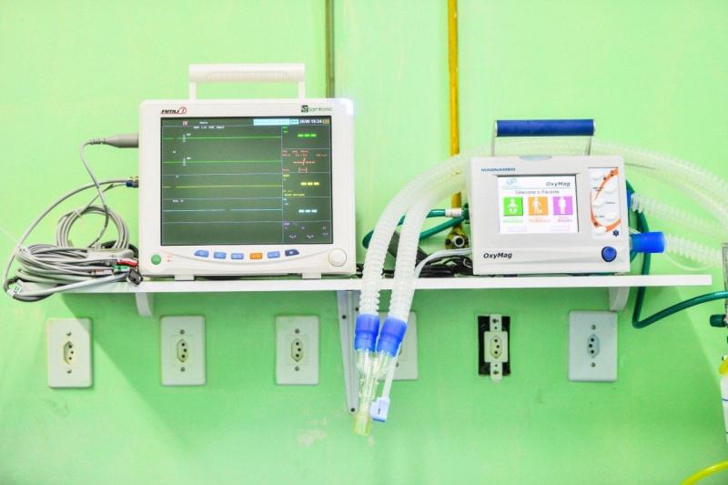 Wilson Lima anuncia que 100% das unidades hospitalares do interior já têm respiradores Wilson Lima anuncia que 100% das unidades hospitalares do interior já têm respiradores