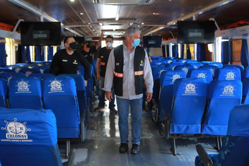 Transporte hidroviário intermunicipal de passageiros retorna nesta quinta-feira (16/07)