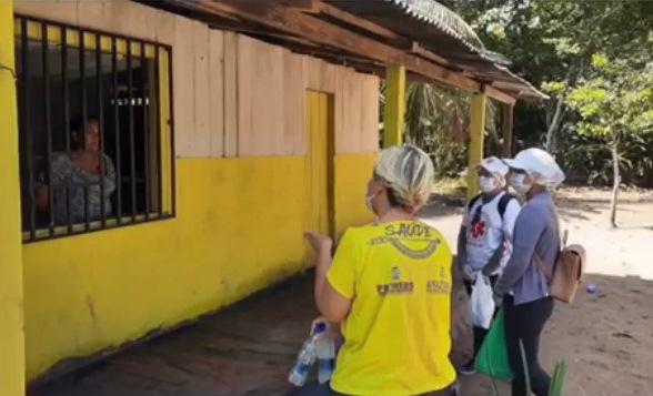 Com casos em queda na cidade, Vigilância em Saúde de Parintins vai à área rural realizar testes rápidos