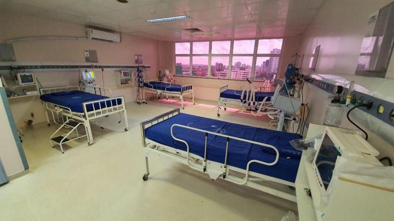 Susam encerra atividades do Hospital de Combate à Covid-19 após baixa no número de internações