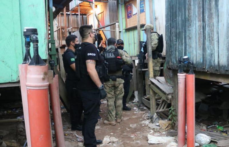 Seis suspeitos de integrar organização criminosa são presos durante Operação Beiradinho