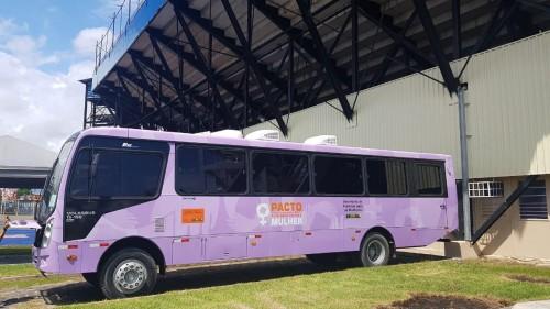 ‘Ônibus da Mulher’ da Sejusc retorna com ação no bairro Redenção, nesta sexta-feira (24/07)