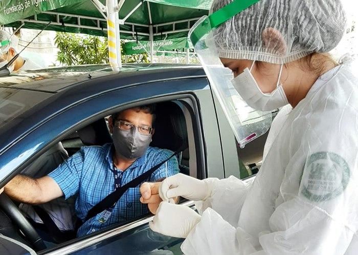 FVS-AM encerra testagens, na UEA, para detecção da Covid-19 na próxima sexta-feira