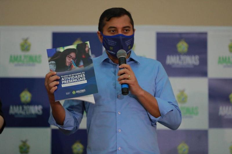 Retorno das aulas presenciais na rede estadual segue medidas de segurança em saúde