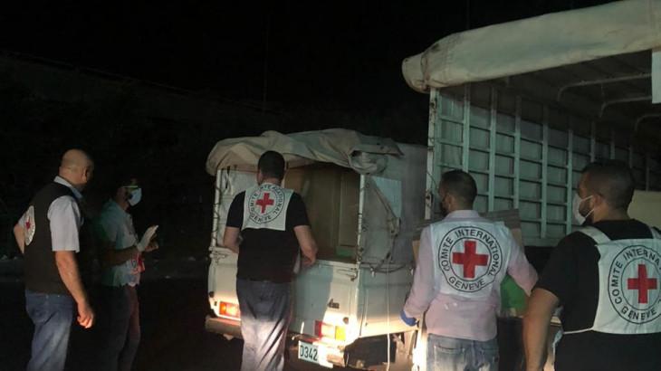 Beirute: CICV entrega material médico a 12 hospitais e busca doadores de sangue