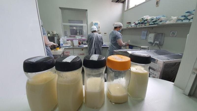 Agosto Dourado: Banco de Leite Humano da Susam é o maior da região Norte