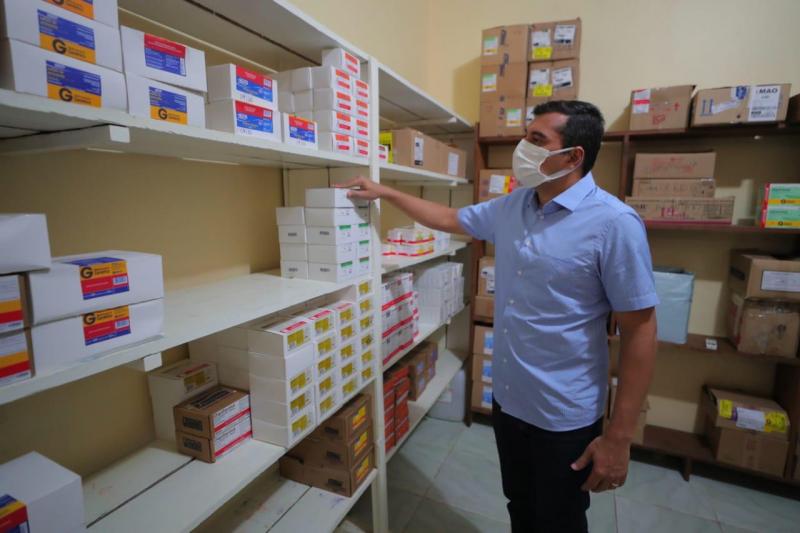 Wilson Lima inaugura Central de Medicamentos em Carauari, que também recebe mutirão de cirurgias