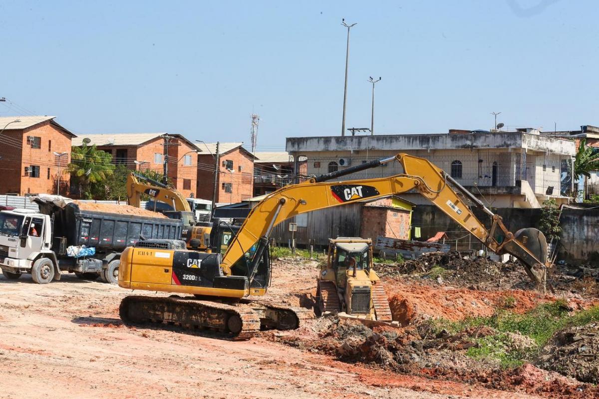 Governo do Estado retoma obras do Prosamim no Igarapé do 40
