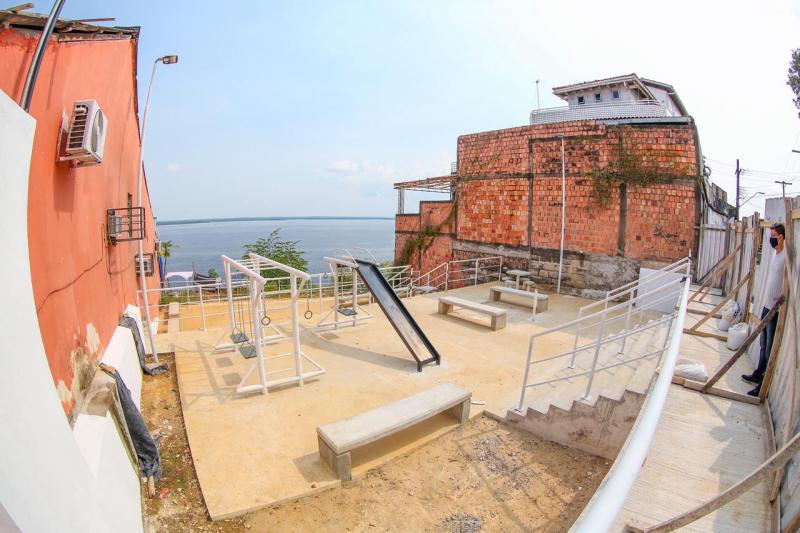 Moradores dos bairros Aparecida e São Raimundo serão contemplados com novas praças públicas construídas pelo Prosamim