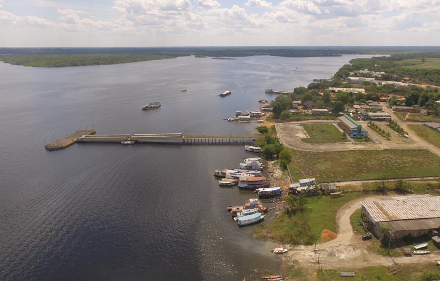 No Amazonas, Governo Federal conclui construção de porto no município de Maués