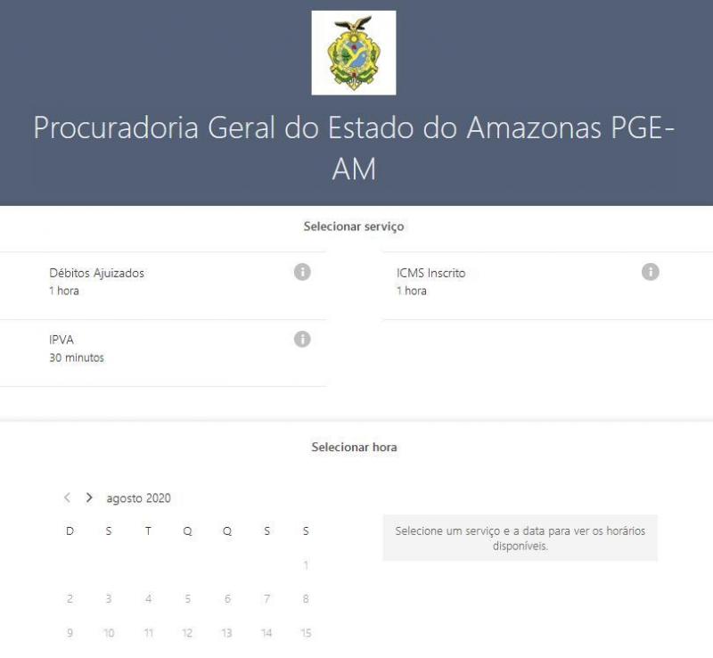 PGE-AM lança novo sistema para agendar o atendimento presencial na sede do órgão