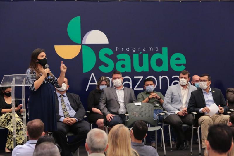 Joana Darc destaca marco na saúde do estado com a implementação do 'Programa Saúde Amazonas'