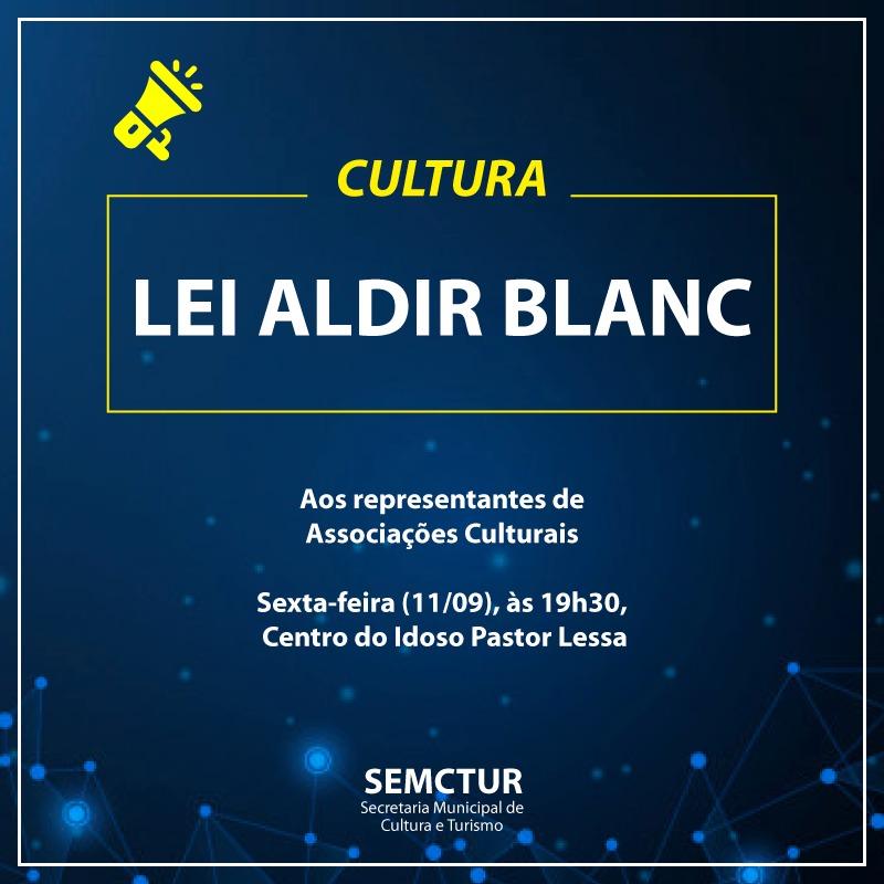 Semctur orienta representantes de espaços culturais sobre subsídio mensal da Lei Aldir Blanc