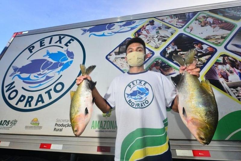 Sepror comercializa pescado a preços acessíveis no Armando Mendes, neste sábado (12/09)