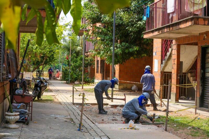 Reforma dos residenciais do Prosamim chega ao Parque Gilberto Mestrinho, na Cachoeirinha