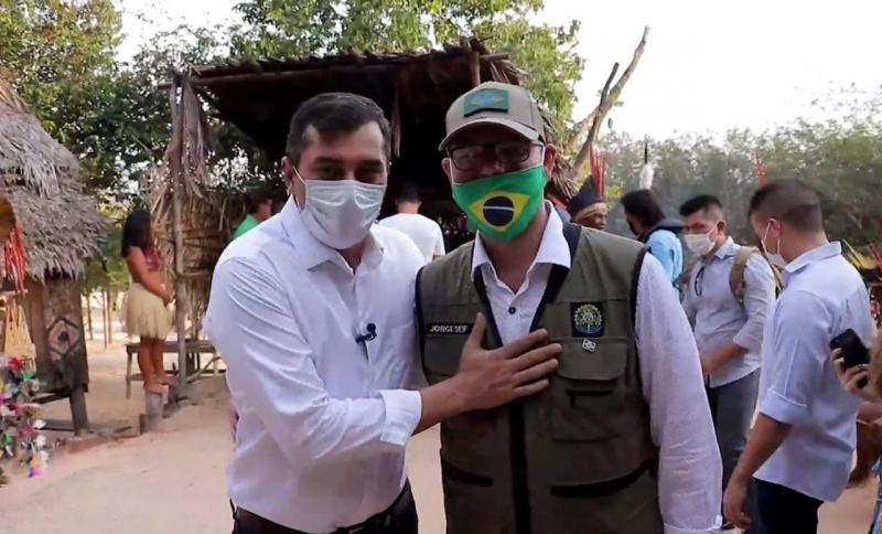 Secretário nacional de Pesca reafirma ao governador Wilson Lima compromissos do Governo Federal com o setor