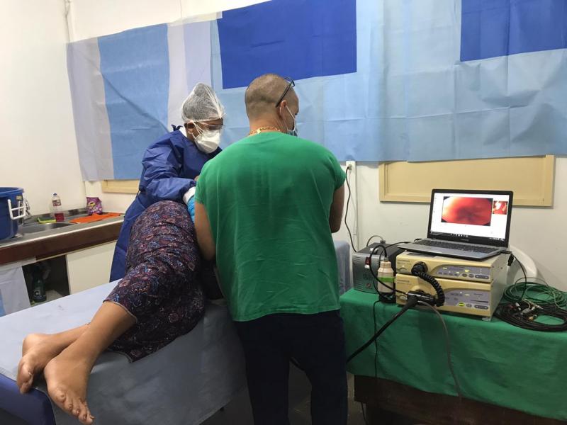 Ambulatório de Especialidades de Parintins passa a disponibilizar exame de endoscopia