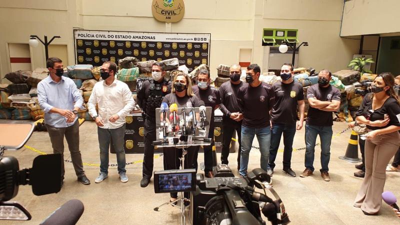 Polícia Civil realiza maior operação contra o tráfico de drogas da história do Amazonas