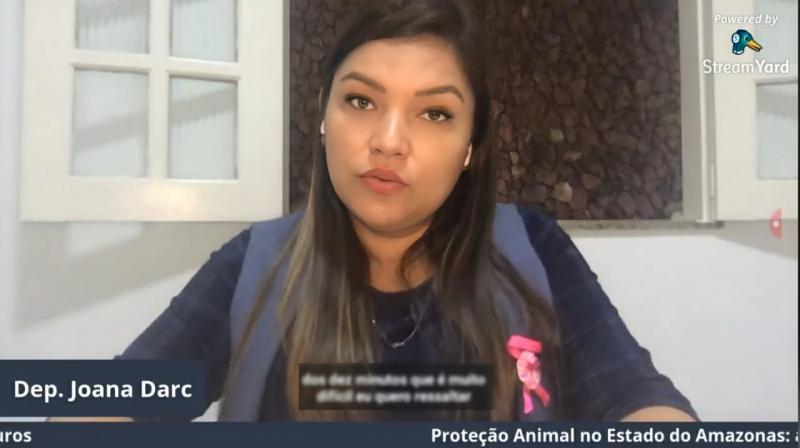 Em Seminário de Proteção Animal, Joana Darc destaca avanços da causa no Amazonas
