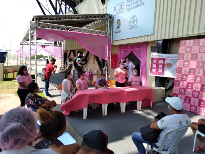 Campanha Outubro Rosa inicia em Parintins destacando atendimento especializado às mulheres