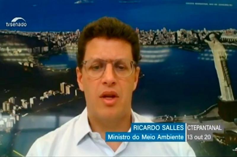 Presidente da Comissão de Meio Ambiente critica Salles por promover 'desmonte'