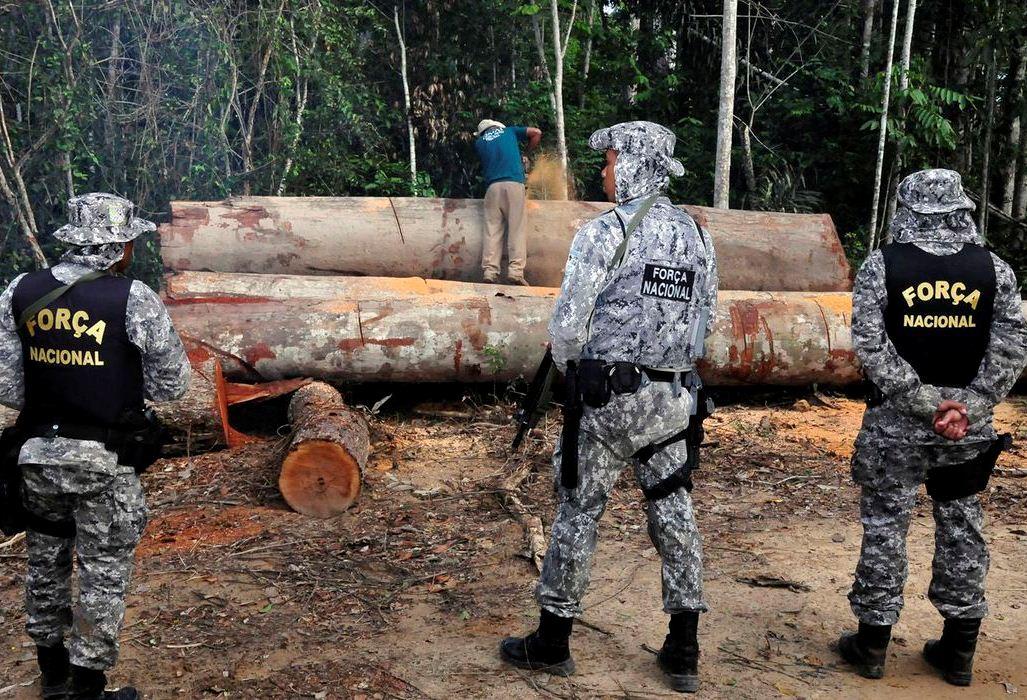 Governo federal prorroga uso da Força Nacional na Amazônia Governo federal prorroga uso da Força Nacional na Amazônia