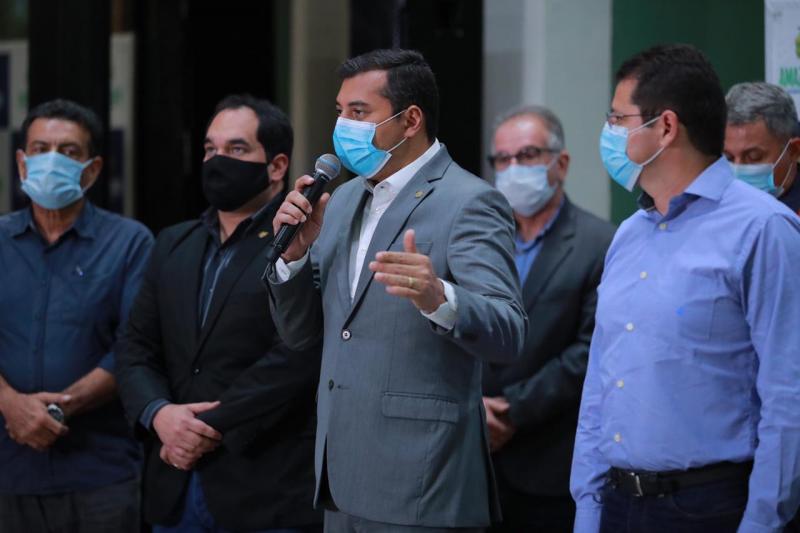 Covid-19: Ao descartar fim de restrições no curto prazo, Wilson Lima anuncia decreto com medidas de prevenção para período eleitoral