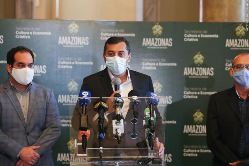 Wilson Lima anuncia R$ 38 milhões para apoio aos trabalhadores da cultura