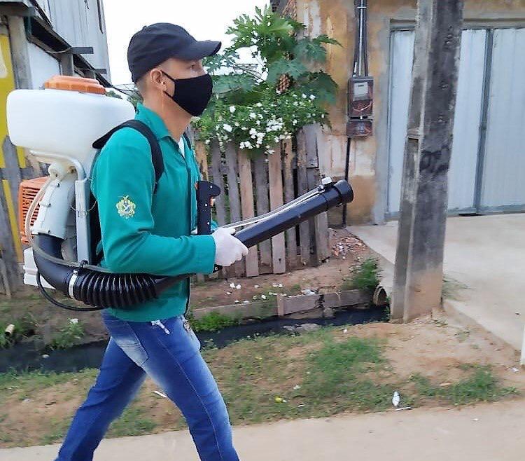 Equipe técnica da FVS-AM acompanha controle de surto de dengue em Boca do Acre