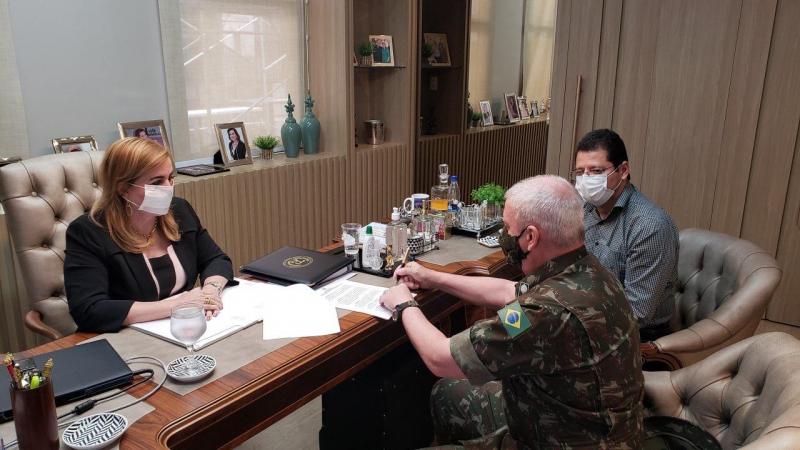 Secretaria de Saúde assina Termo de Ajustamento de Gestão com Comando Militar da 12ª Região