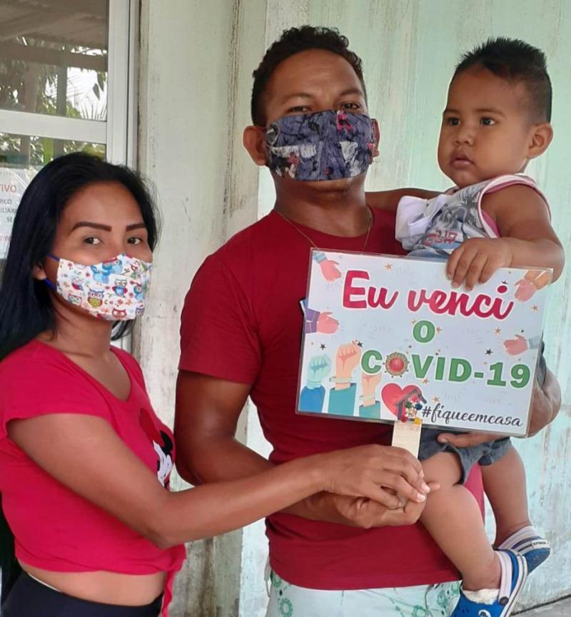 Em Barreirinha, criança internada com Covid-19 tem alta hospitalar