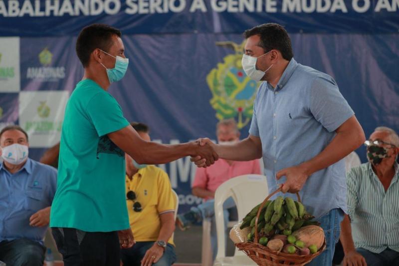 Em Pauini, Wilson Lima anuncia ações nas áreas de saúde e produção rural