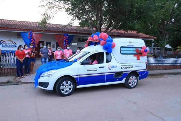 Distrito de Cametá do Ramos recebe ambulância da Prefeitura de Barreirinha 