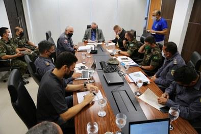 TRE-AM e forças de segurança se reúnem para planejar eleições