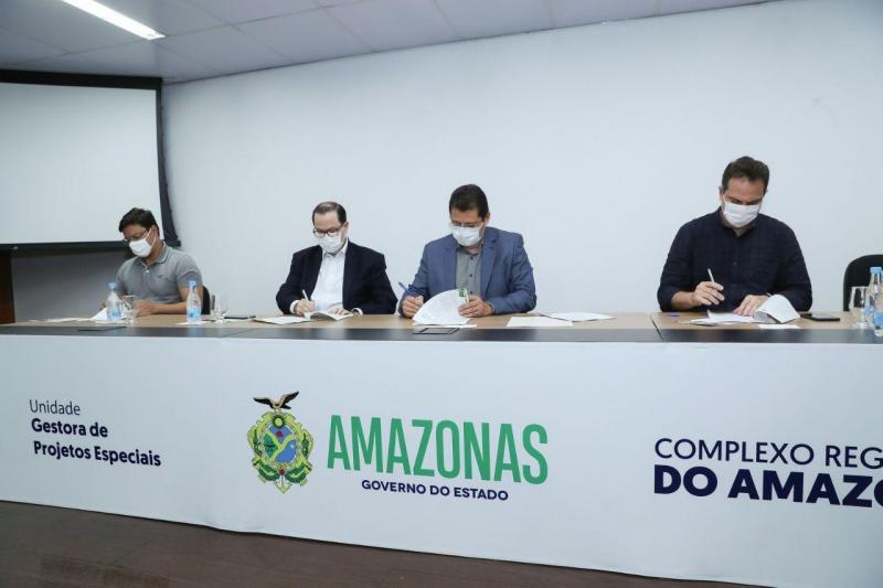 Governo do Amazonas assina termo de repasse de sistema de esgotamento sanitário ao Município de Manaus