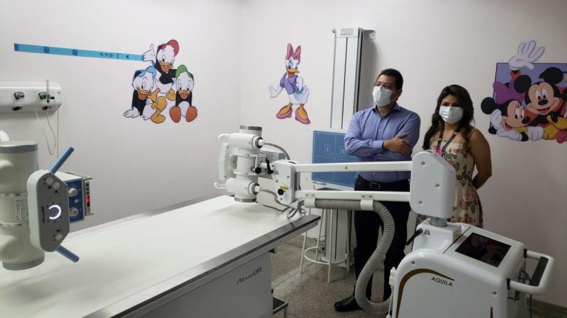 Hospital e Pronto-Socorro da Criança da Zona Oeste recebe equipamentos de raio-x digital