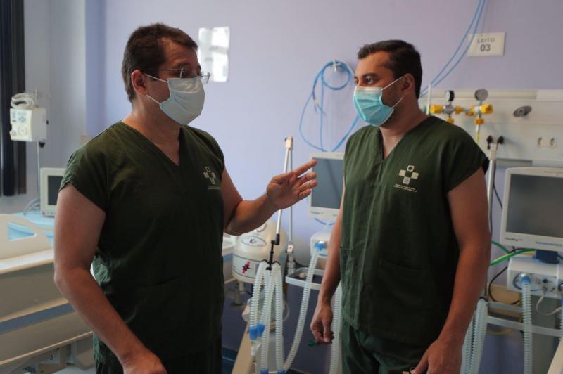 Governador Wilson Lima inspeciona ampliação de leitos de UTI no Hospital Delphina Aziz