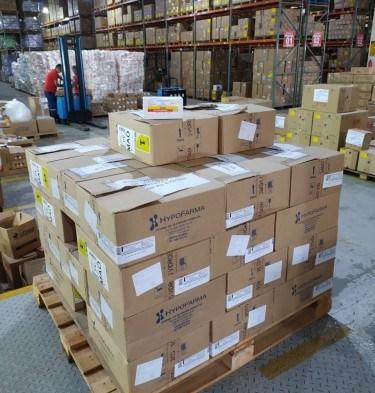 Cema recebe primeira remessa de Norepinefrina comprada pelo Governo do Amazonas