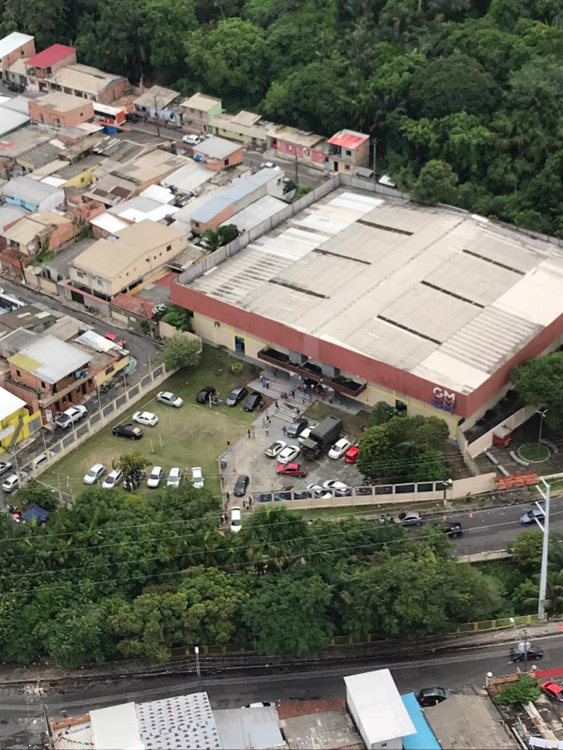 ELEIÇÕES 2020: SSP-AM realiza operação aérea de fiscalização em colégios eleitorais na capital
