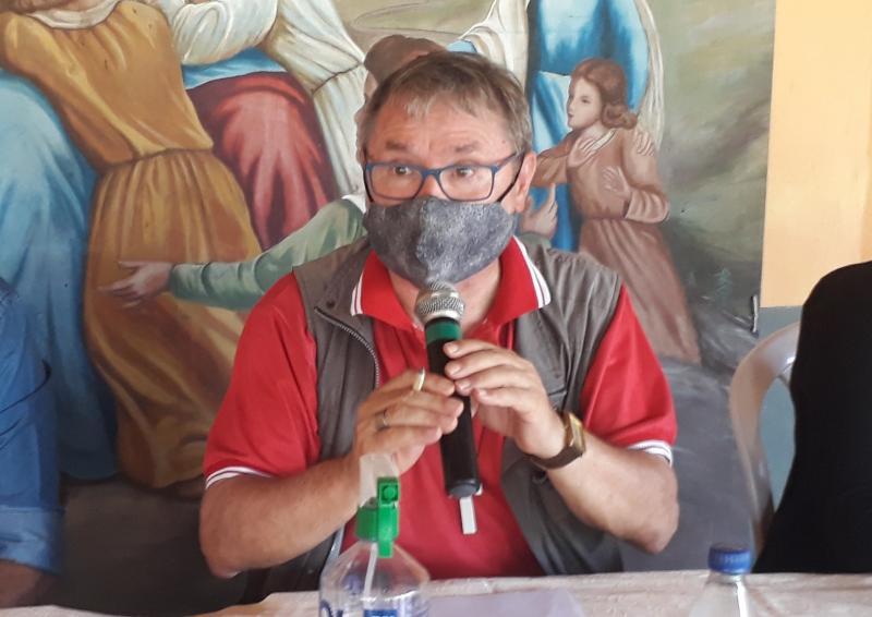 Dom Giuliano Frigeni reúne imprensa, nesta quinta-feira (19/11), para anunciar fechamento do Hospital Padre Colombo Dom Giuliano Frigeni reúne imprensa, nesta quinta-feira (19/11), para anunciar fechamento do Hospital Padre Colombo