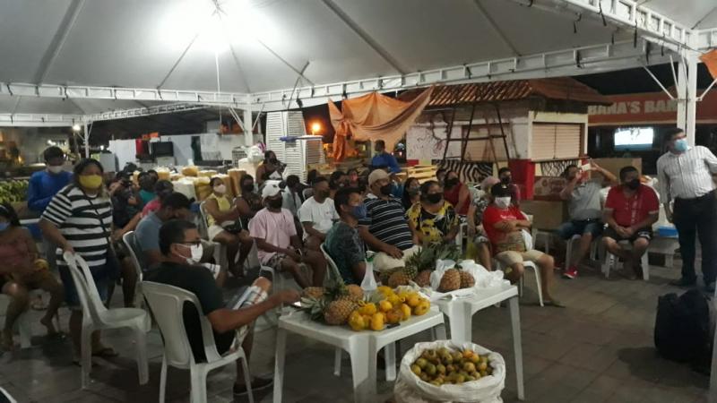 Agricultores e feirantes recebem capacitação da ADS e Sempa em boas práticas de manipulação de alimentos