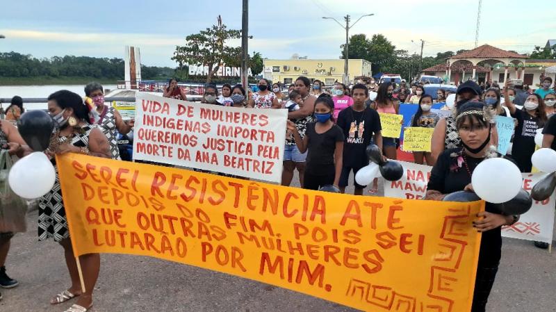 Em Barreirinha, acusados de estupro e morte de Ana Beatriz são soltos e população vai às ruas pedir justiça