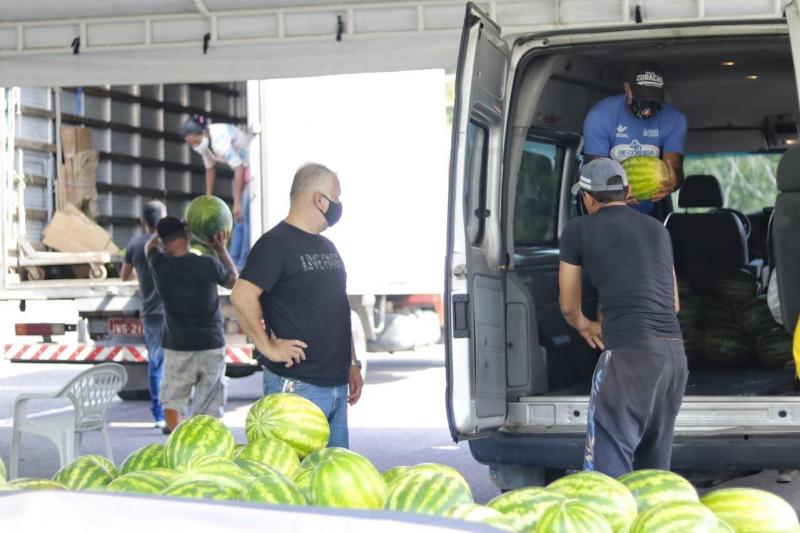 Governo do AM destinou, em novembro, mais de 505 toneladas de produtos regionais para entidades filantrópicas