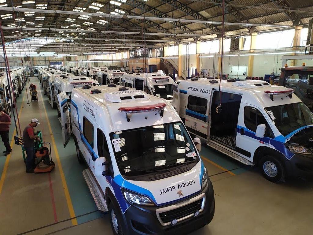 Seap recebe viaturas do Departamento Penitenciário Nacional