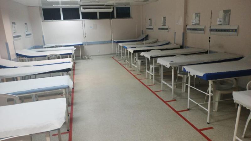 Clínica Cirúrgica de Observação do HPS 28 de Agosto reduz lotação e opera sem leitos extras