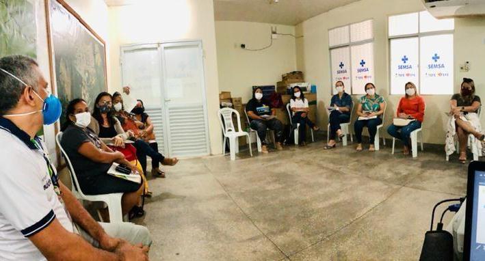 Profissionais de saúde do Interior participam de oficina de humanização